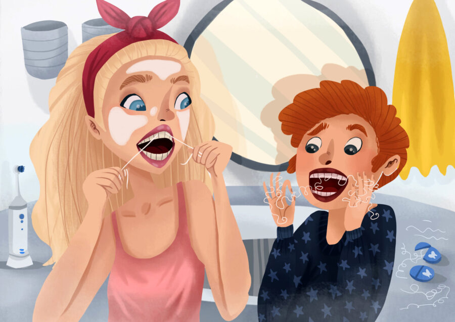 oral hygiene during national oral health month